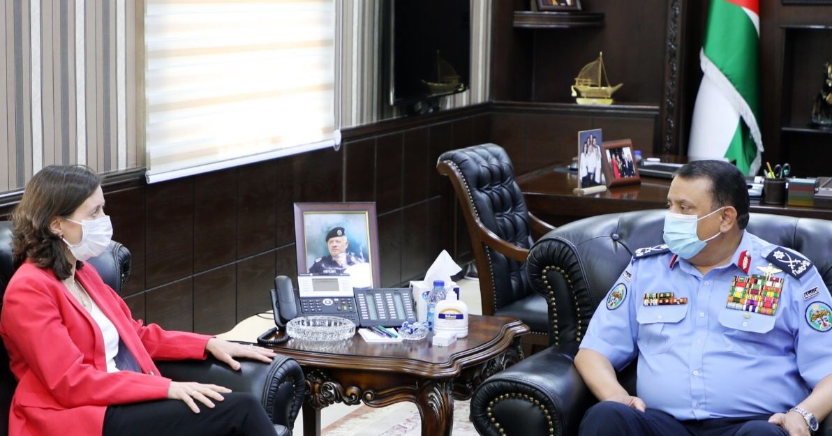 Police chief receives UK envoy