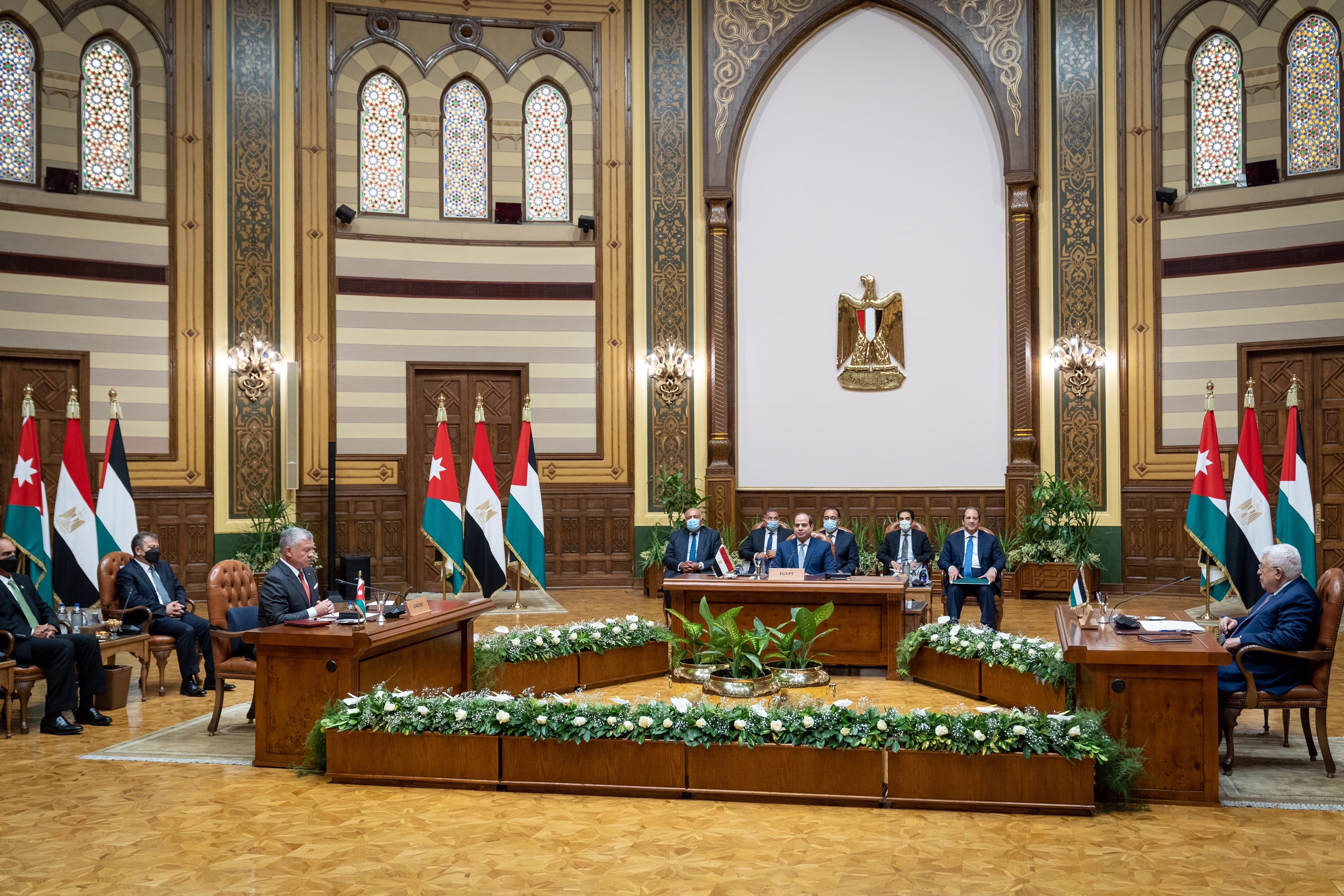 Final communiqué at Cairo trilateral summit reaffirms centrality of Palestinian cause