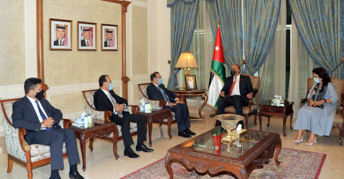 PM receives energy ministers of Egypt, Syria and Lebanon