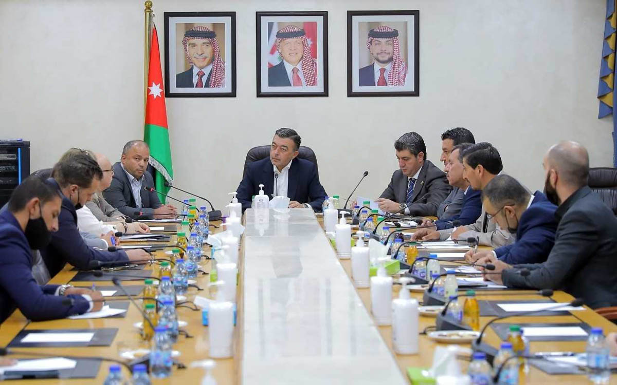 Jordanian-European association meets with Georgian ambassador