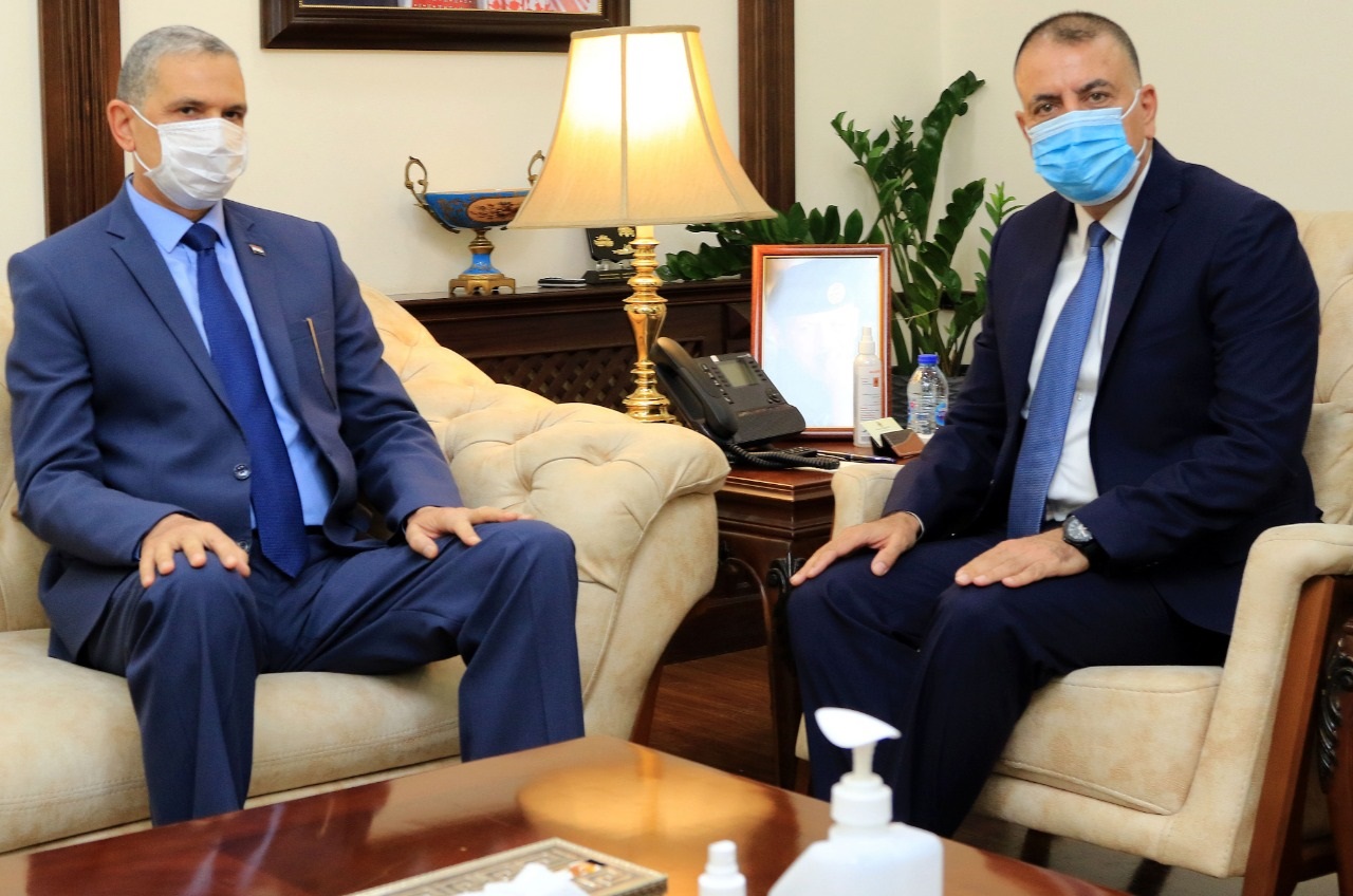 Interior Minister receives Iraqi counterpart