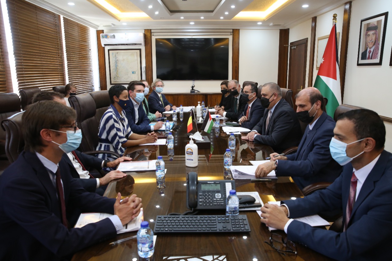 Jordan, Belgium discuss cooperation on Syrian refugees