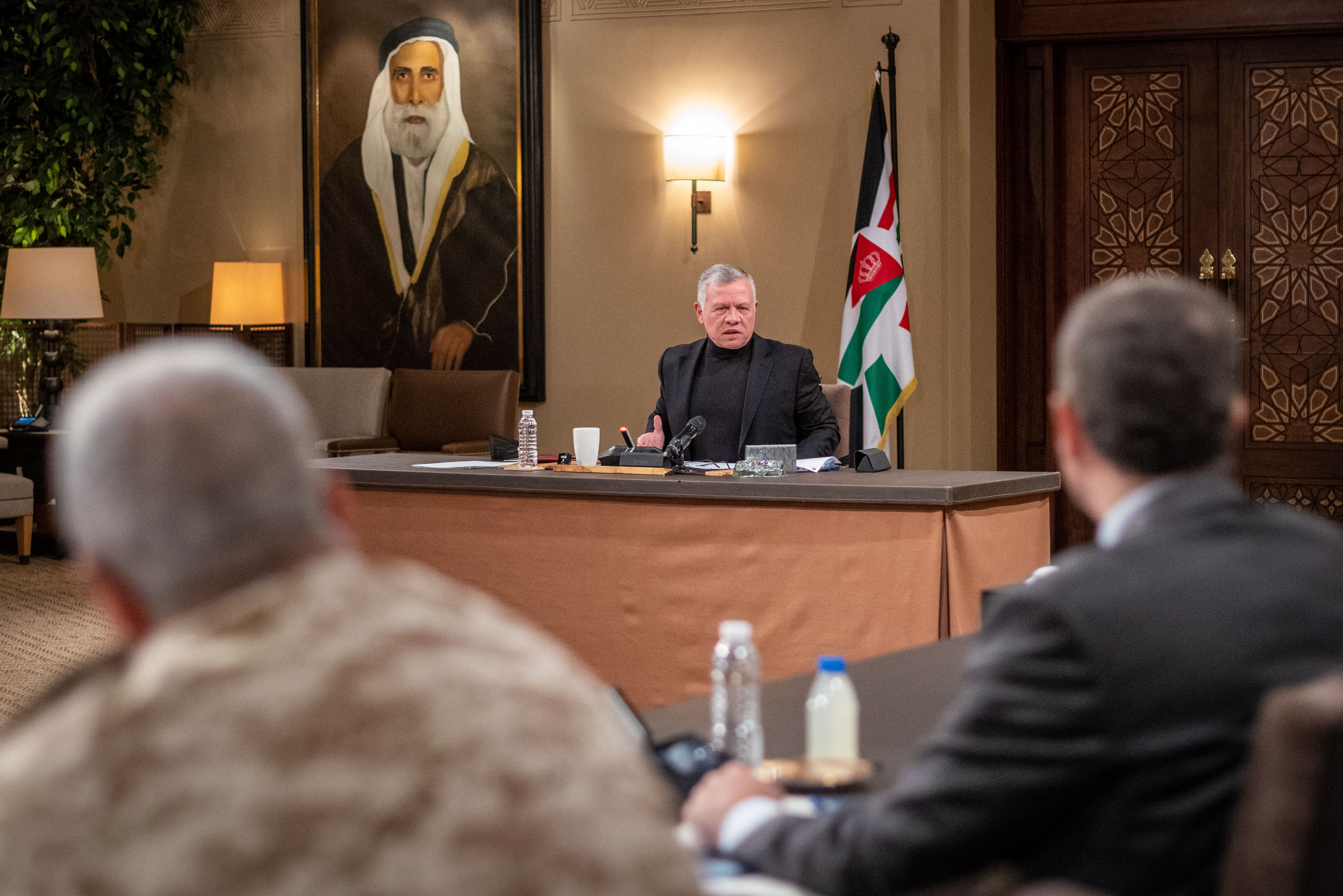 King urges enhancing health sector’s services, providing staff training