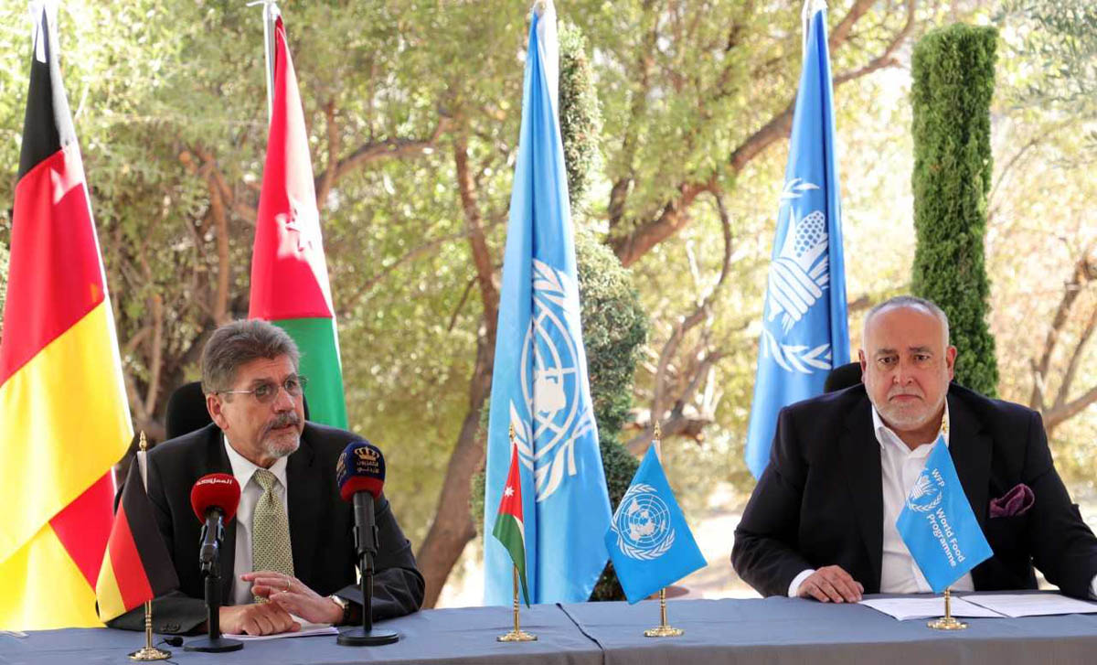 German funding averts food assistance cuts to thousands of refugees in Jordan