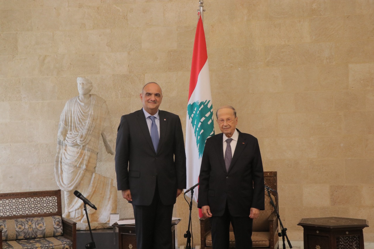 Lebanese president receives PM