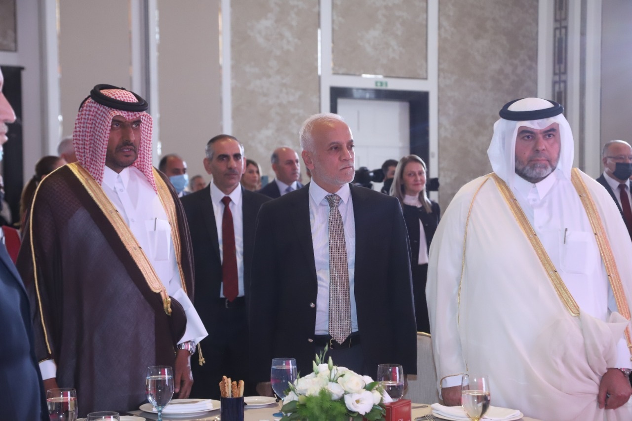 Mufleh attends inauguration of Qatar charity office in Amman