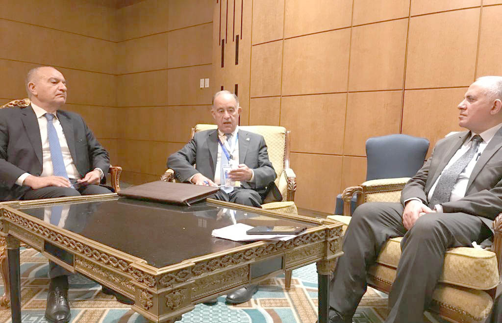 Water minister, Egyptian counterpart discuss challenges