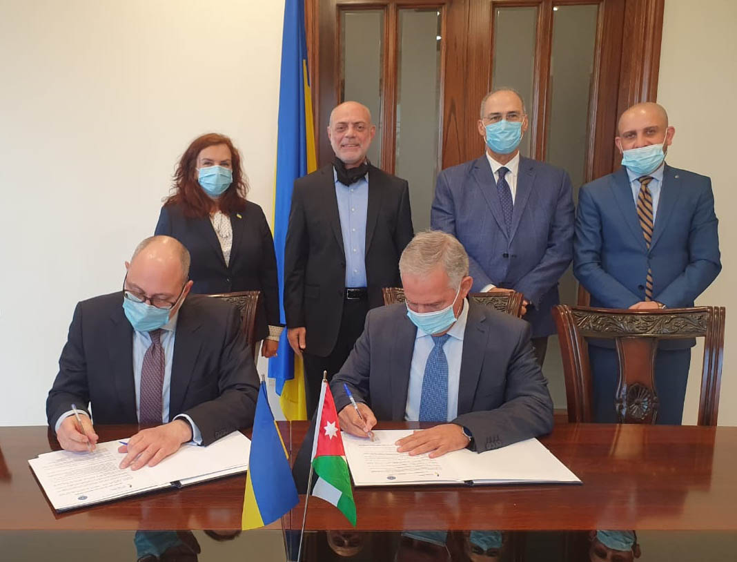 Jordan, Ukraine sign agreement on trade exchange