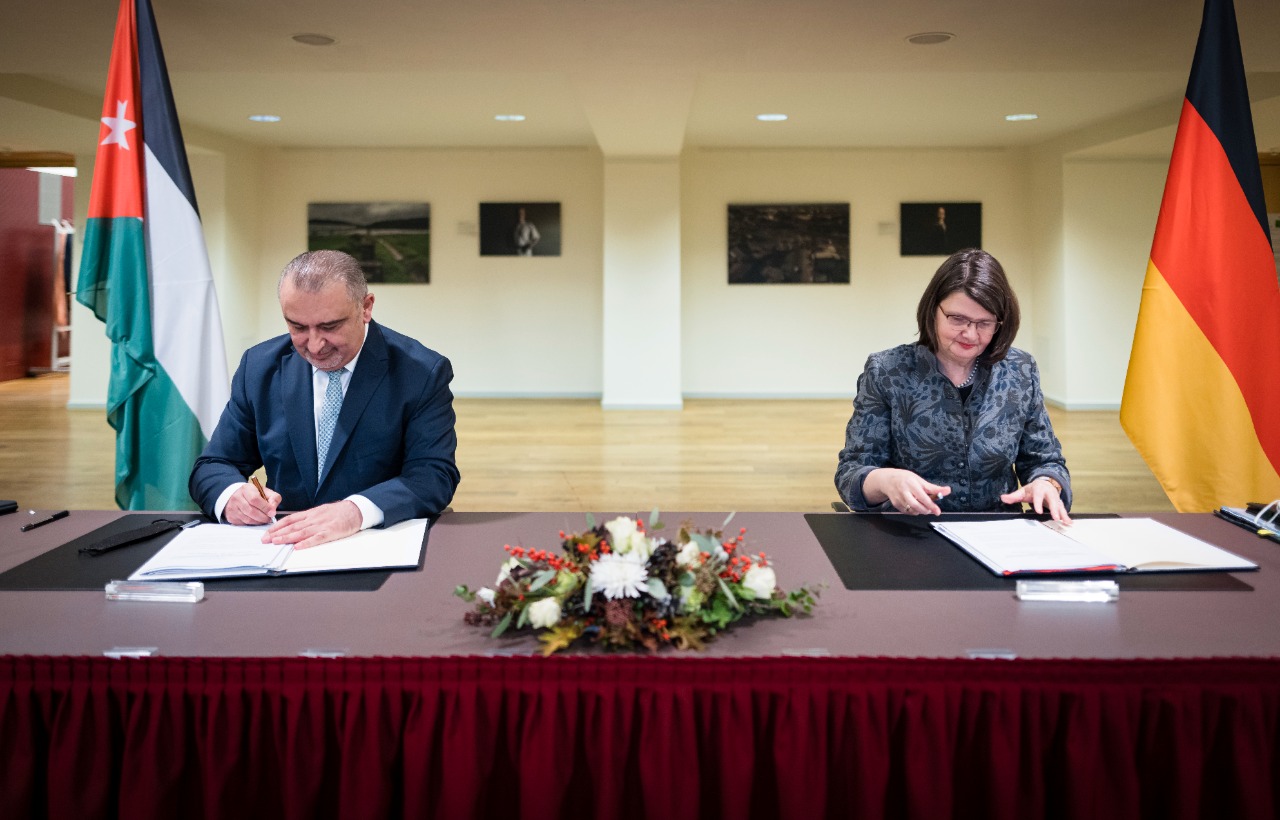 Germany pledges €483mln for Jordan's development, refugee response plan