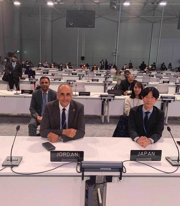 Minister highlights Jordan's achievements during COP26 climate summit