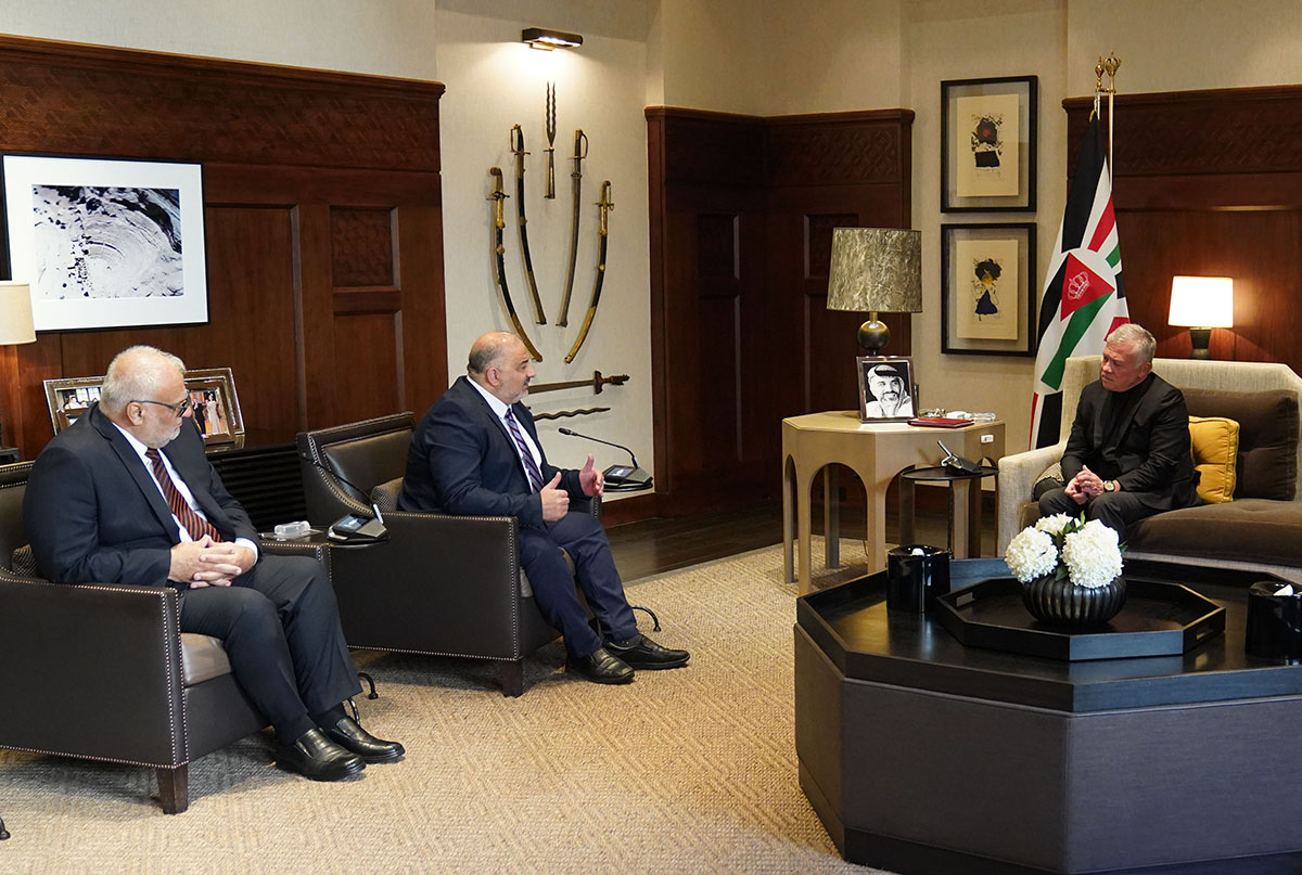 King receives chairman of United Arab List at Knesset