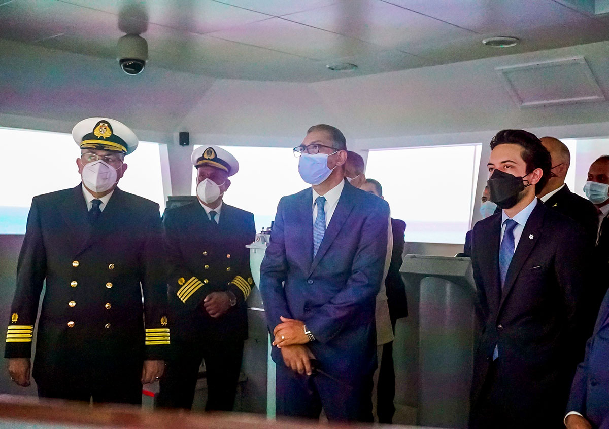 Crown Prince visits Suez Canal Authority’s Maritime Training and Simulation Centre