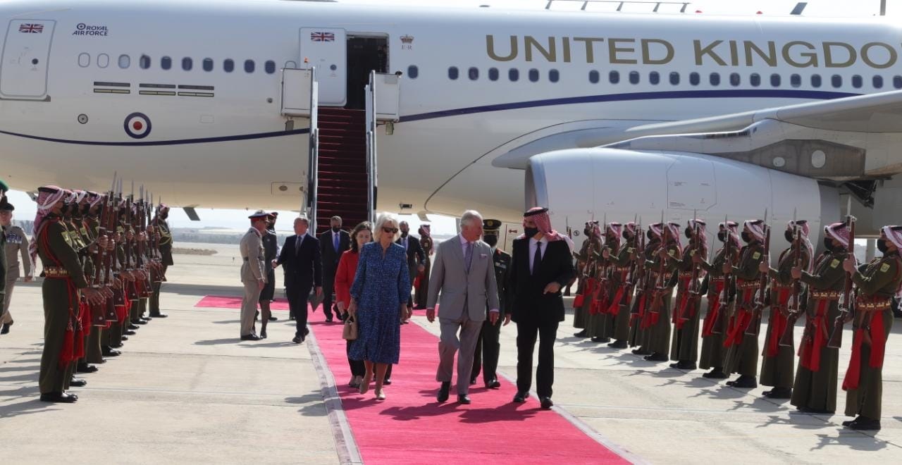 Prince of Wales begins official visit to Jordan