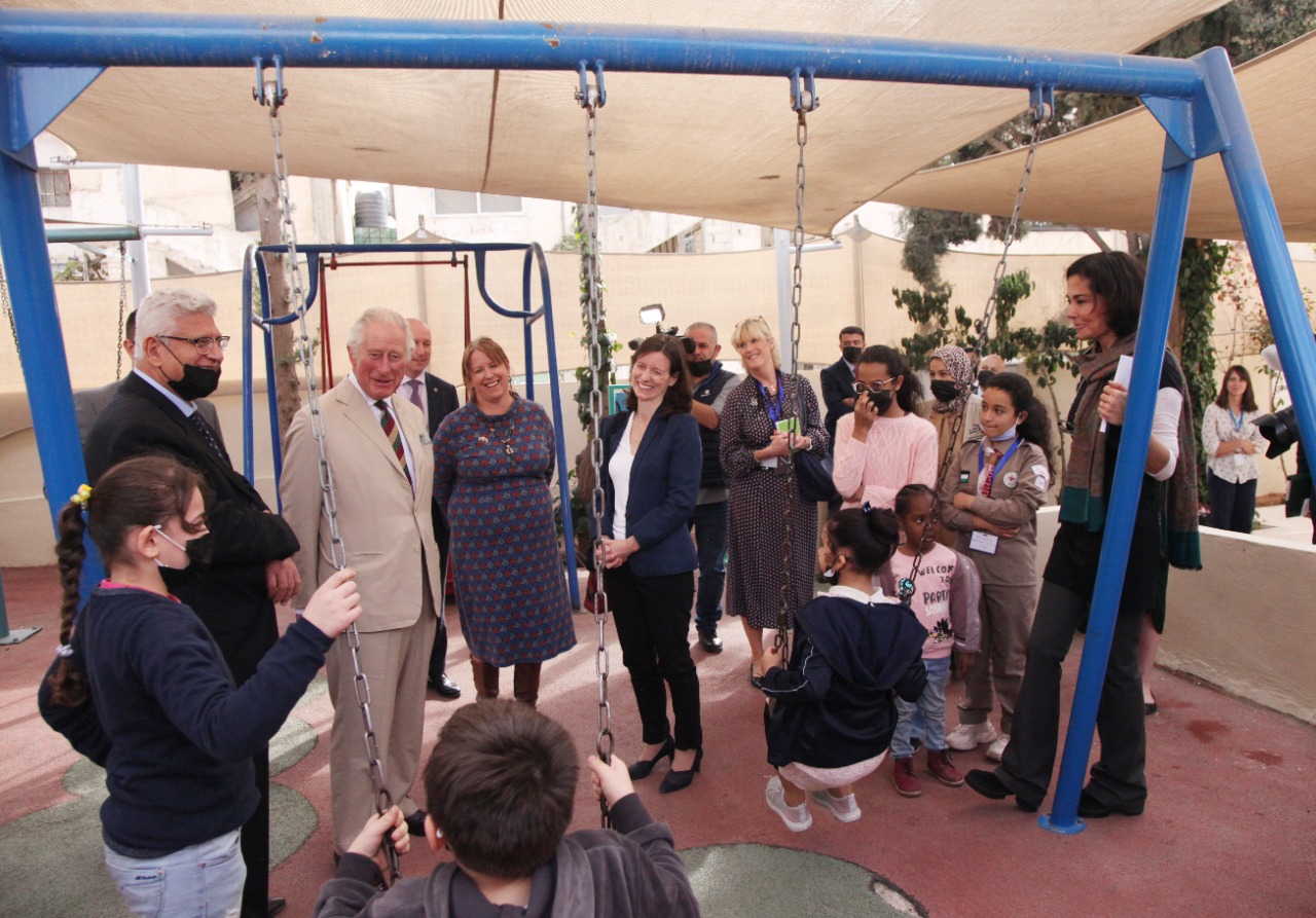 Prince of Wales visits local community support center