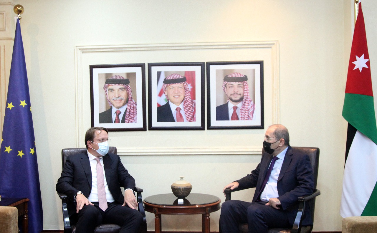 Jordan, EU discuss partnership, Mideast issues