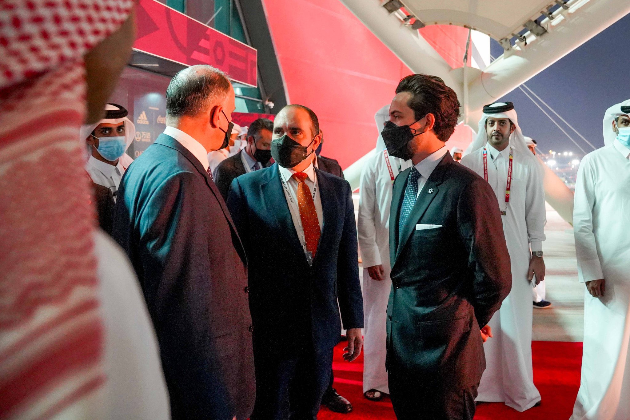 Deputising for King, Crown Prince attends opening ceremony of FIFA Arab Cup in Doha