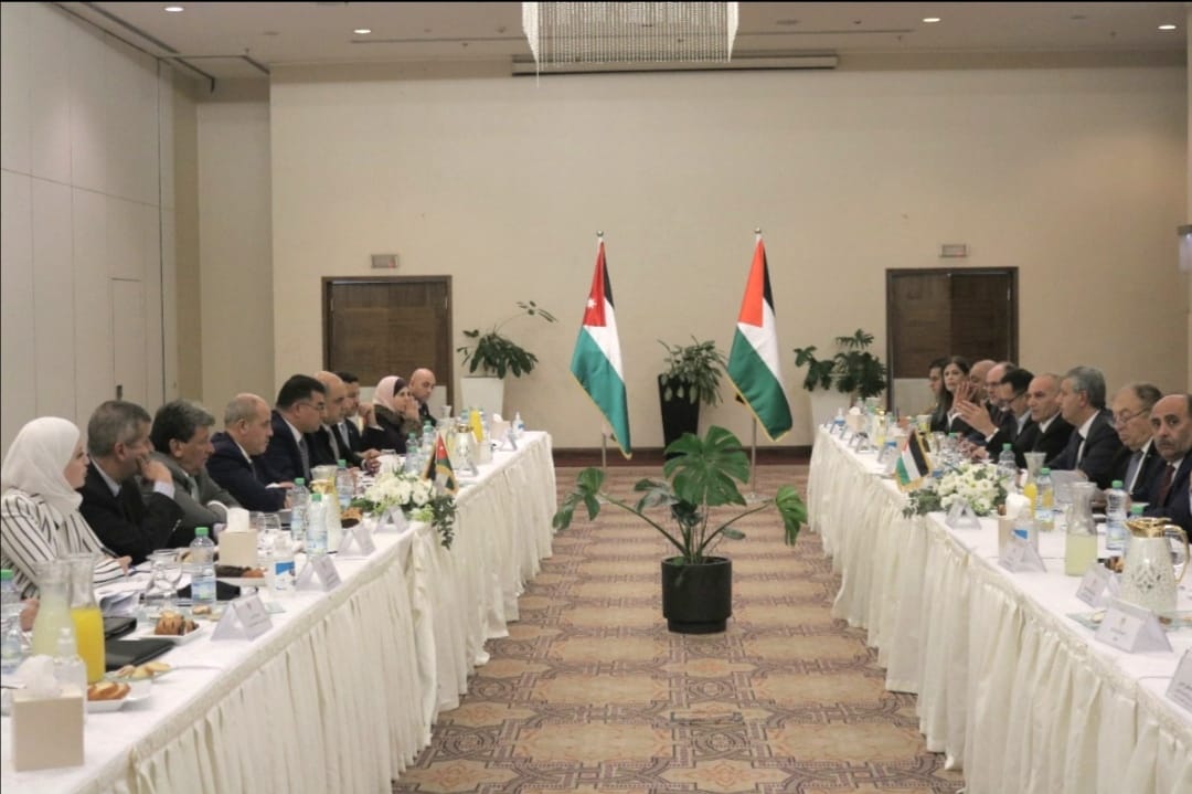 Jordanian-Palestinian joint meetings kick off in Ramallah
