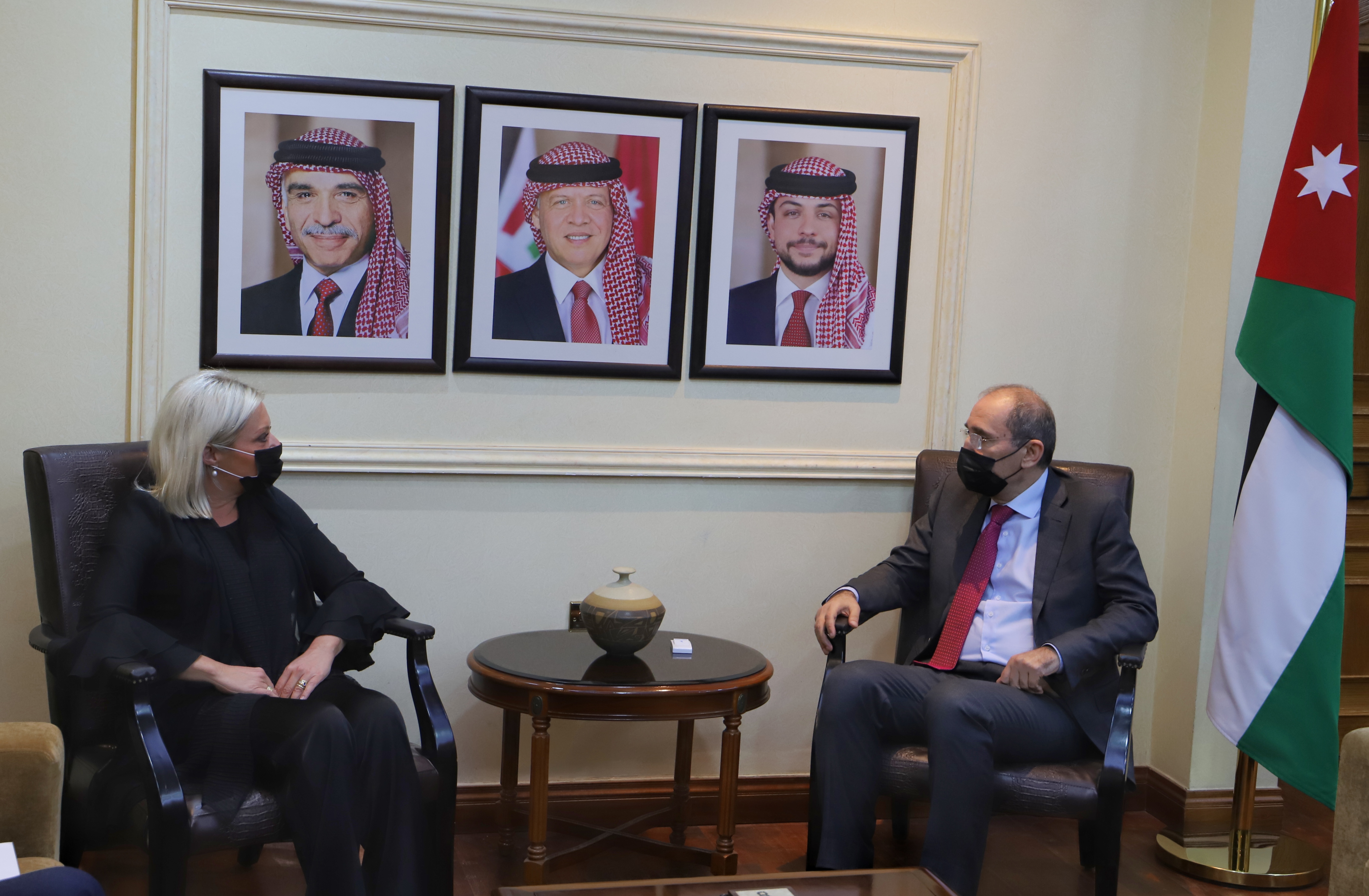 Jordan, UN talk upholding stability in Iraq