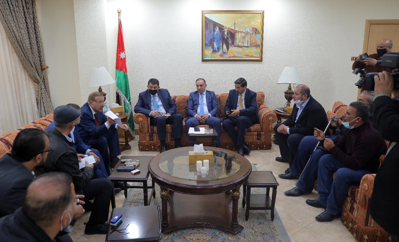 Lower House speaker receives protesters from Lafarge Jordan Cement