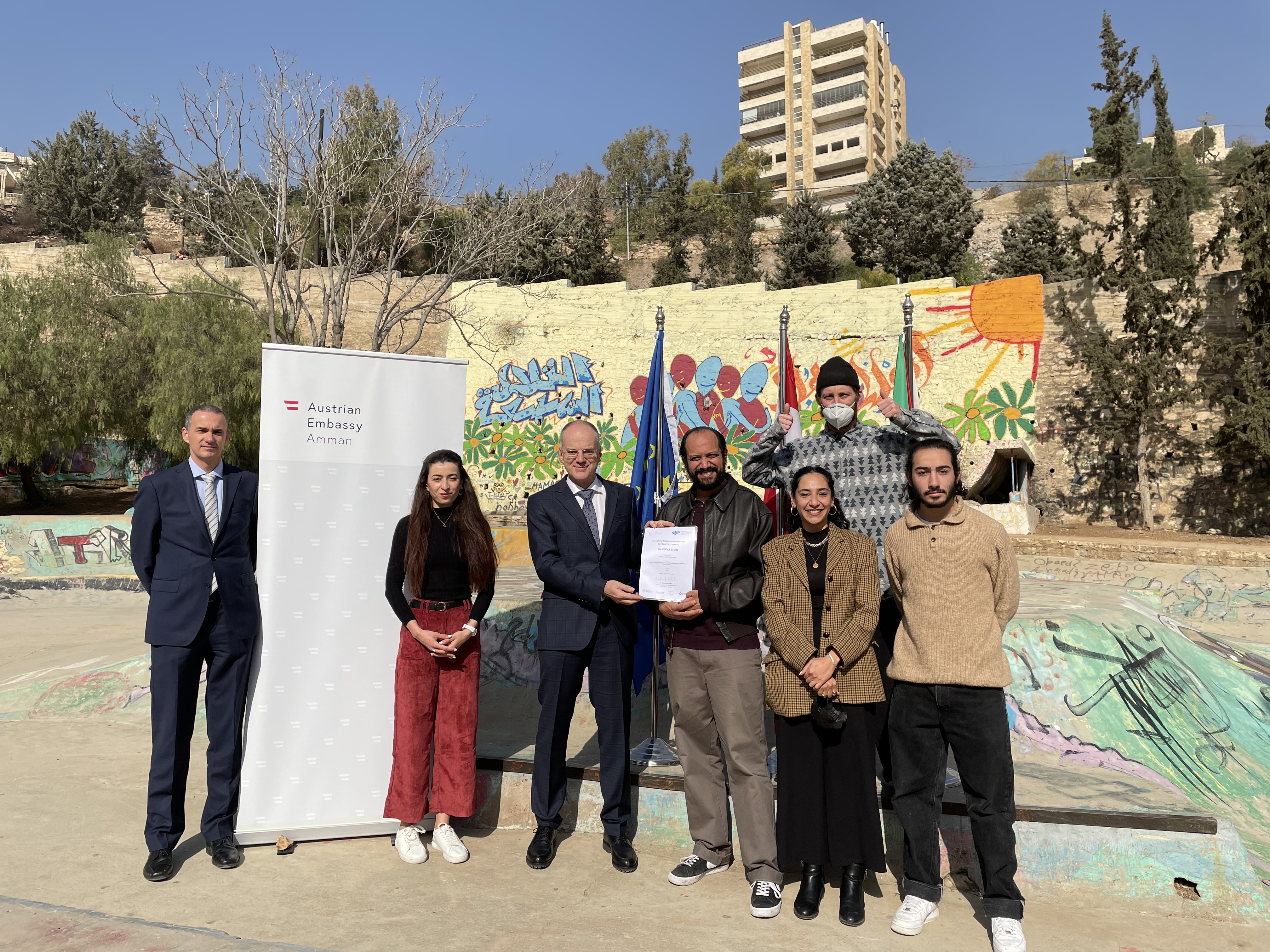 Austrian ambassador honors Jordanian organization with Intercultural Achievement Award