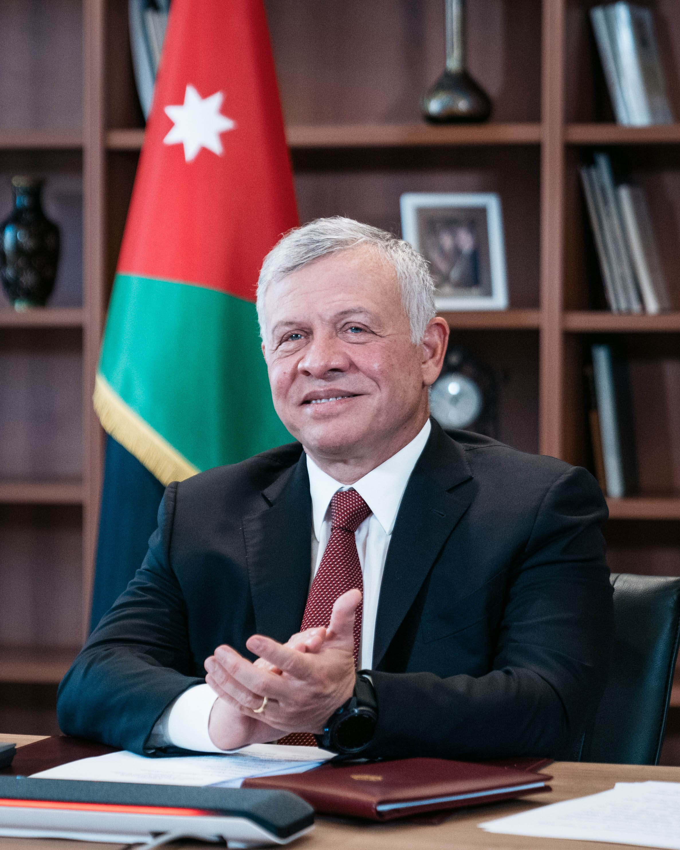 King participates in Lamp of Peace award ceremony to honour UN chief