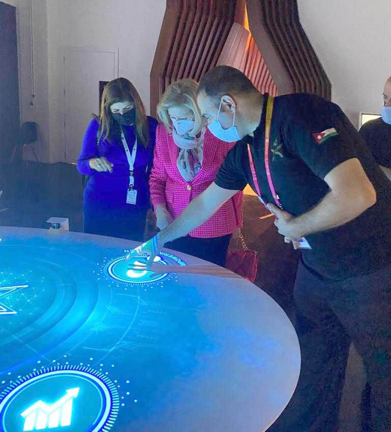 Culture Minister tours Jordan pavilion at Expo 2020 Dubai