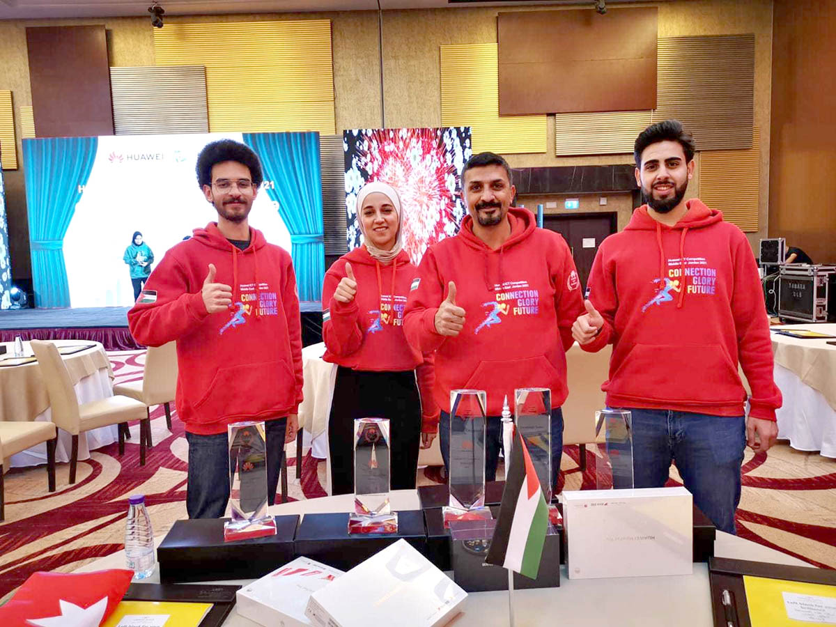 Jordanians win third place in Huawei Middle East ICT Competition 2021