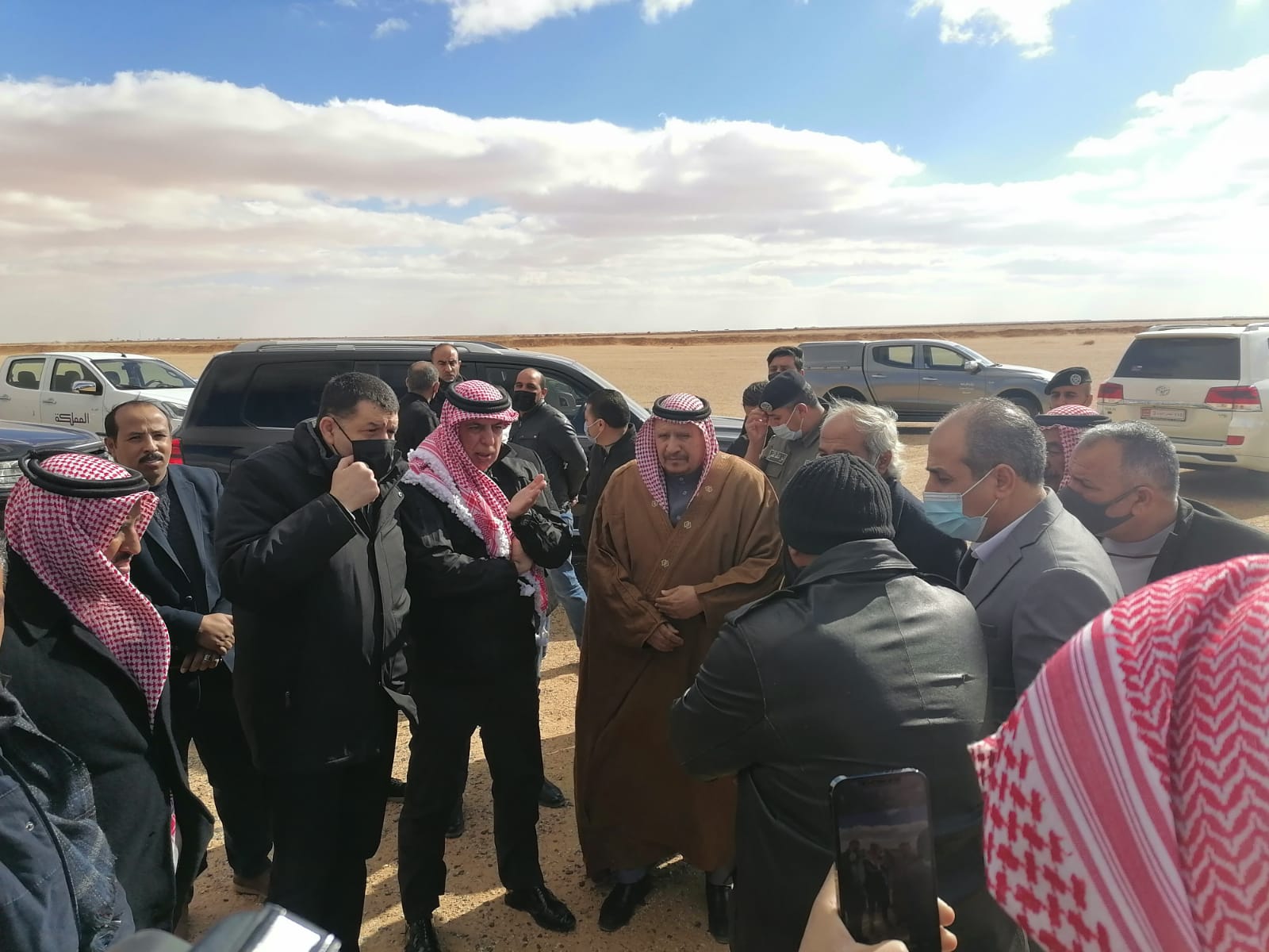 Ministers of Interior, Labor visit Al-Jafr