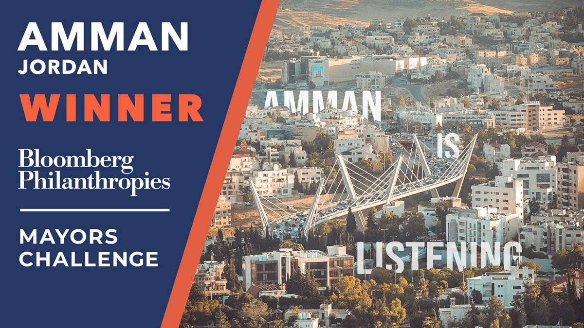 Amman among 15 Global Mayors Challenge winners