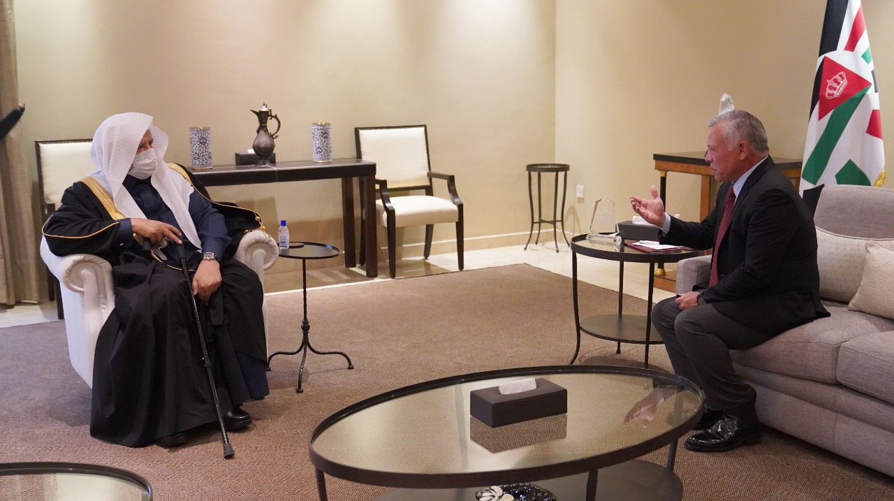 King meets Saudi Shura Council speaker