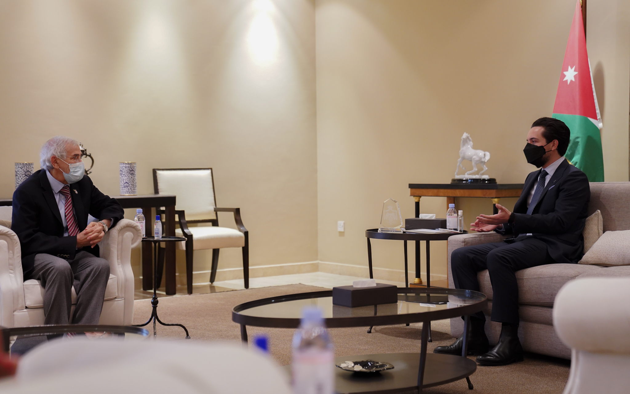 Crown Prince meets Kuwait Red Crescent Society chairman