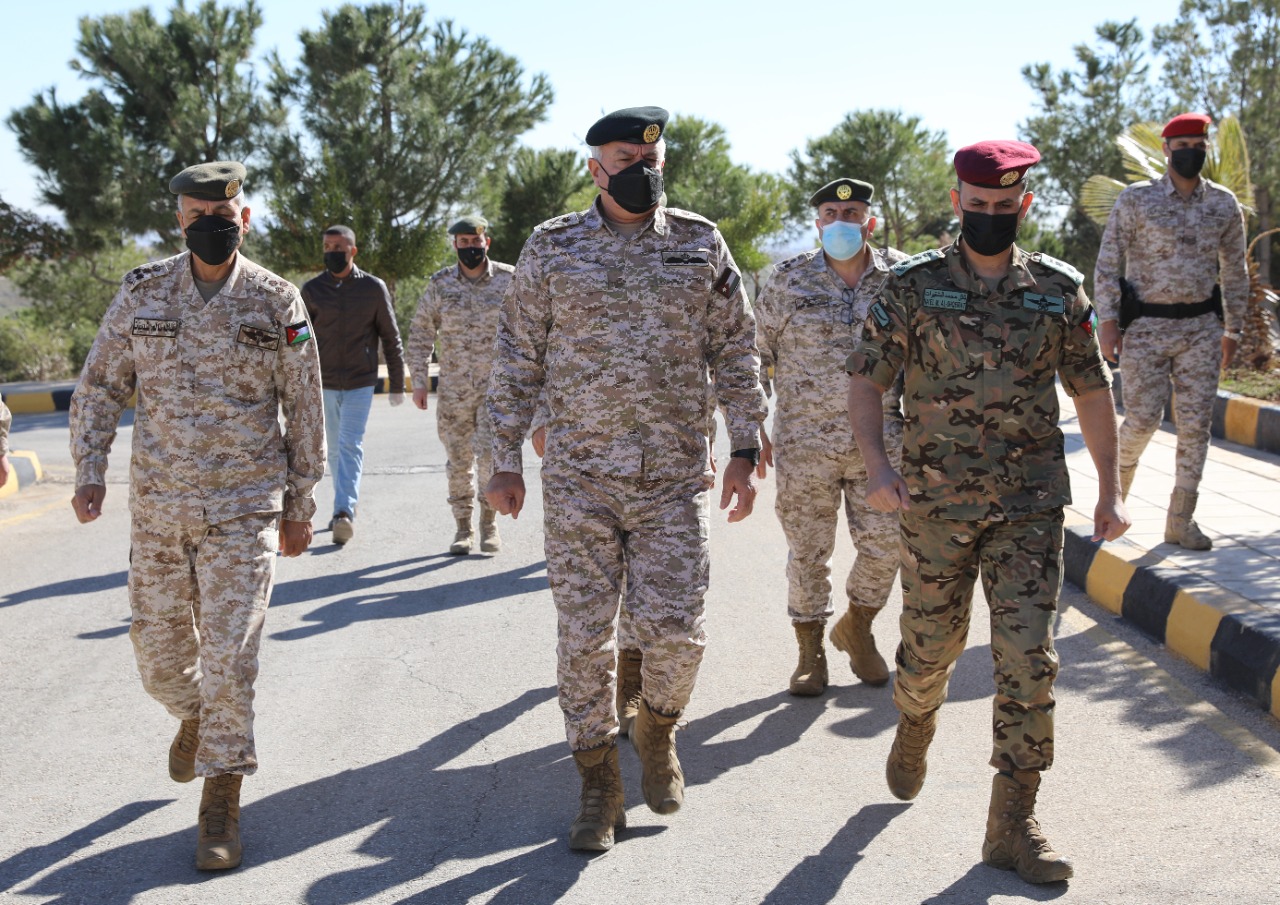 Army Chief visits King Abdullah II Special Forces Group