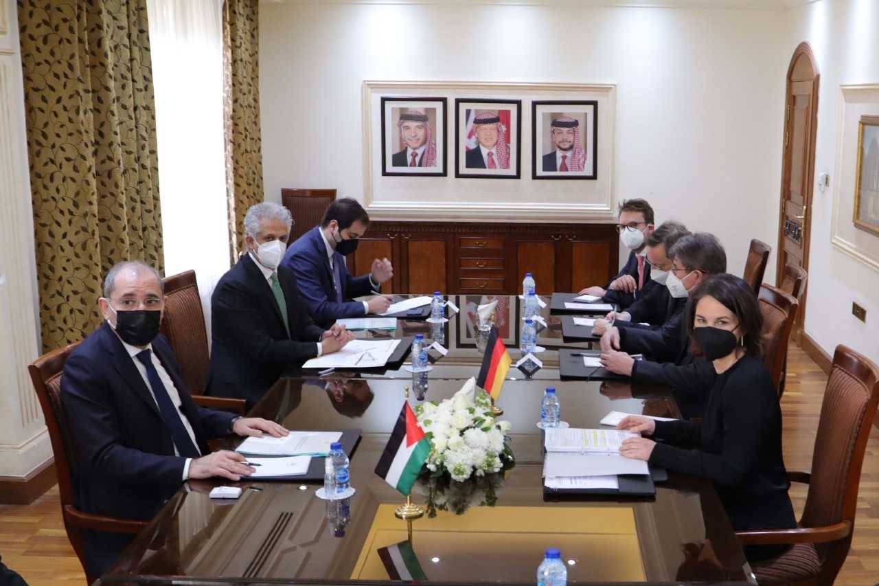 Safadi, German counterpart hold talks in Amman