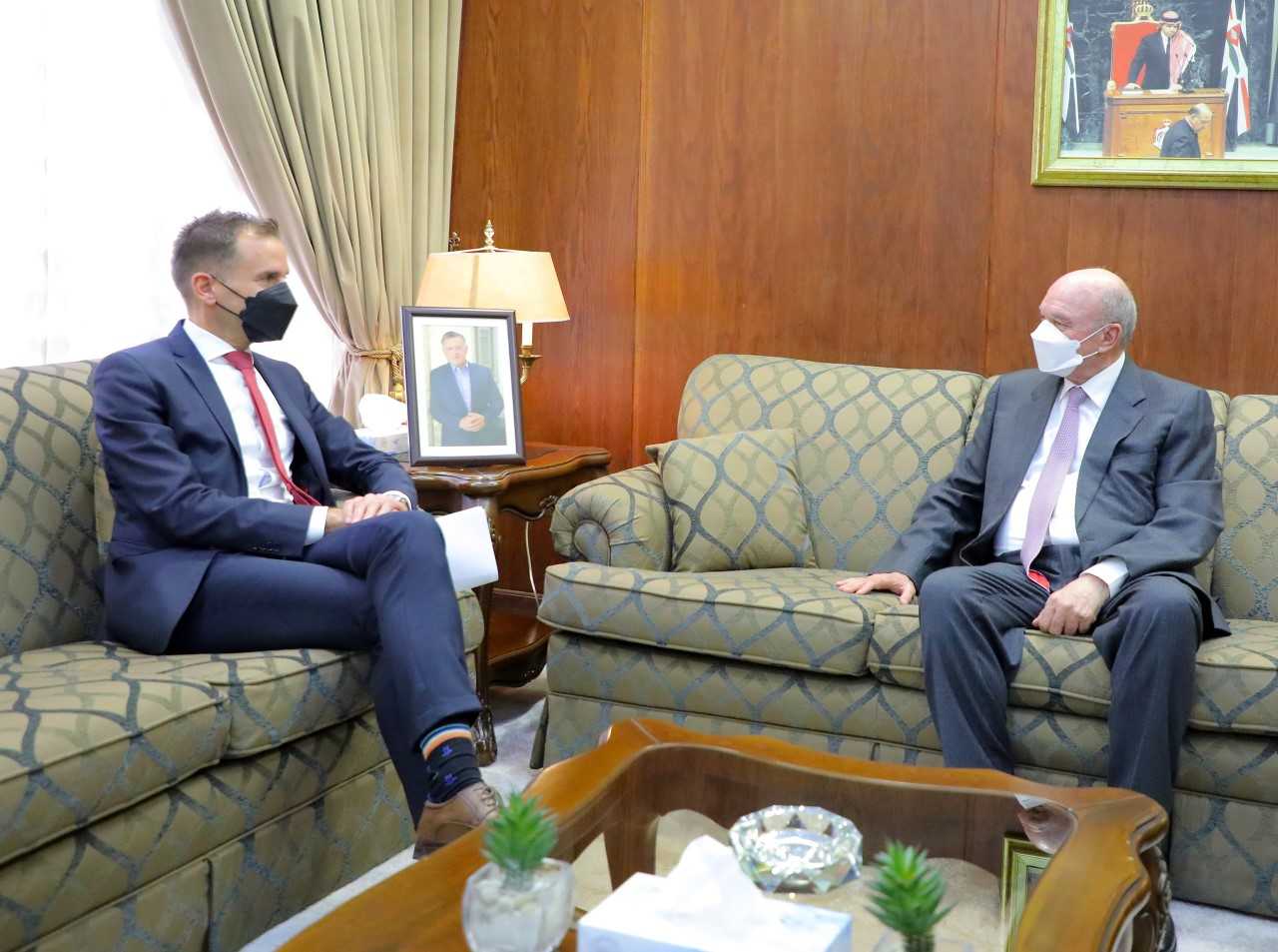 Senate head, Belgian envoy discuss ties, region