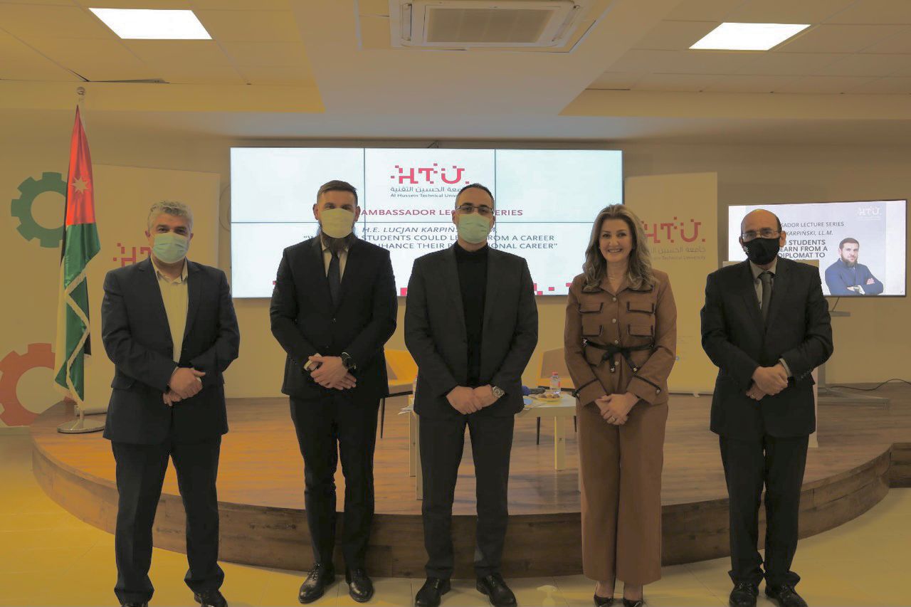 Polish Ambassador meets HTU students, offers life advice