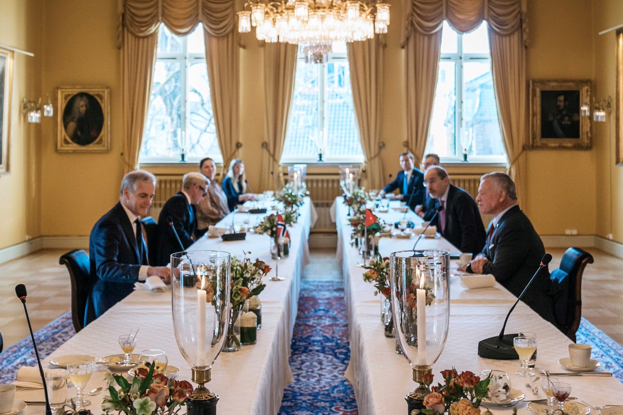 King meets Norway PM in Oslo
