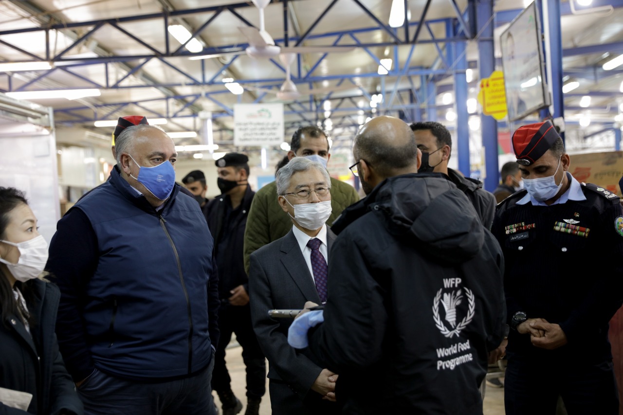 Japan grants WFP $3m for supporting Syrian refugees living in camps in Jordan