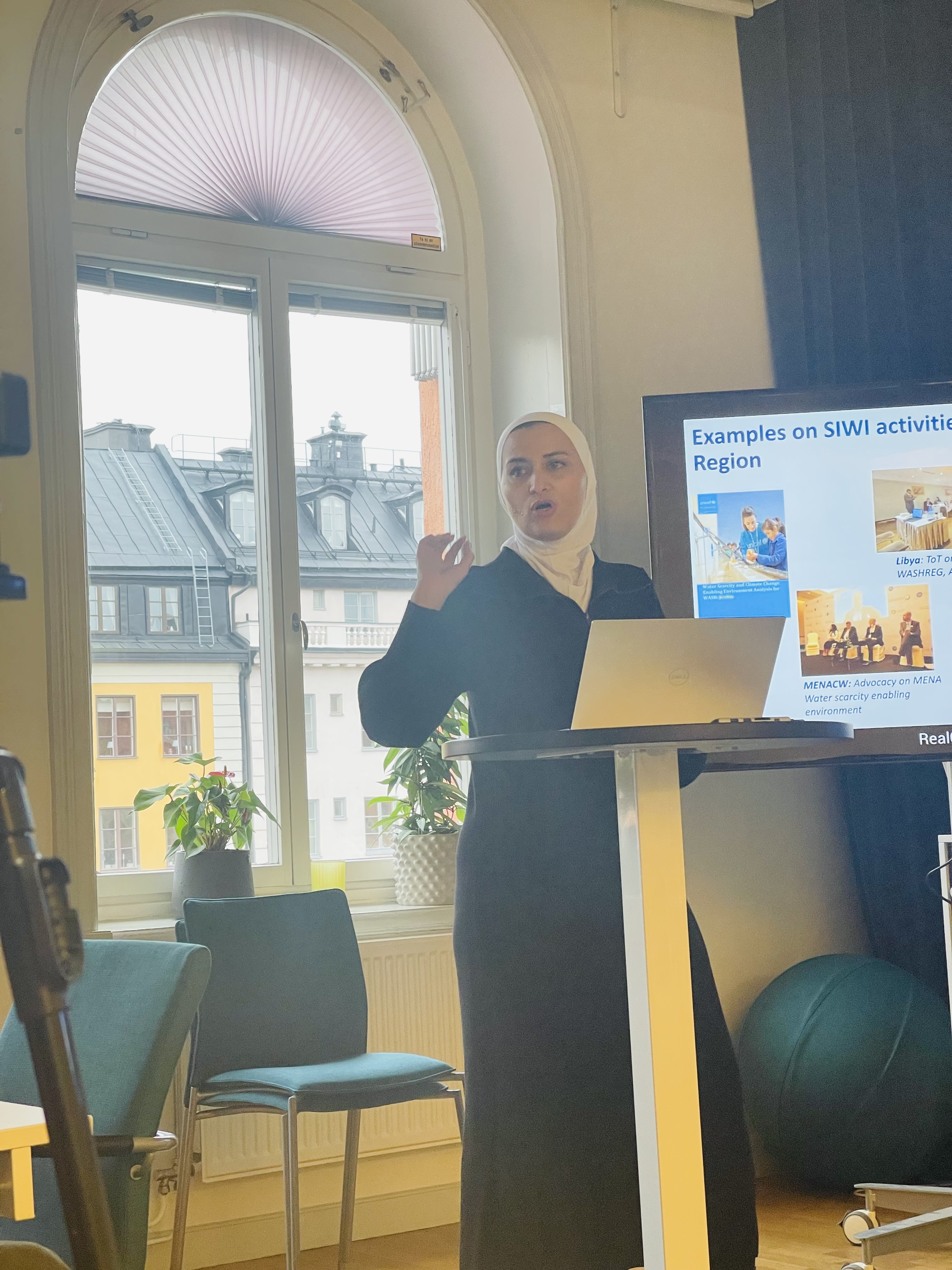 الأردنية الشريدة تتبوأ مركزا فنيا بأحد أهم معاهد المياه العالمية بالسويد