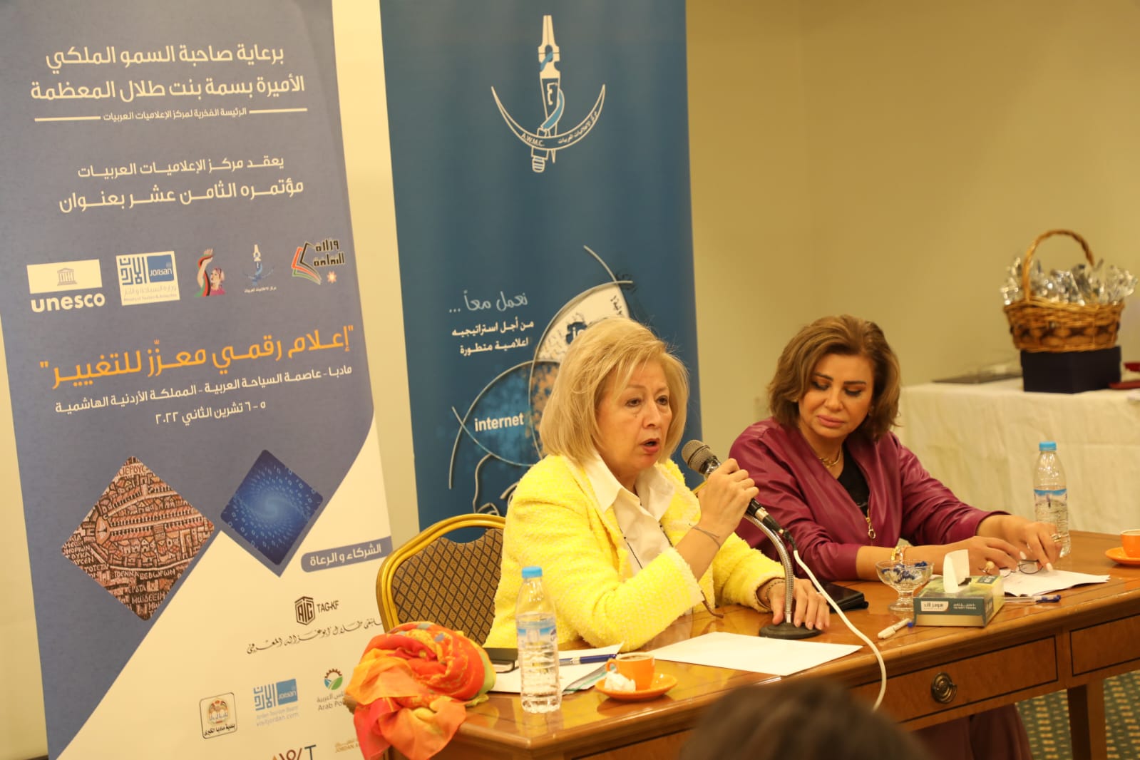 النجار تحاضر عن الهوية وتعزيز الثقافة في ظل التحول الرقمي