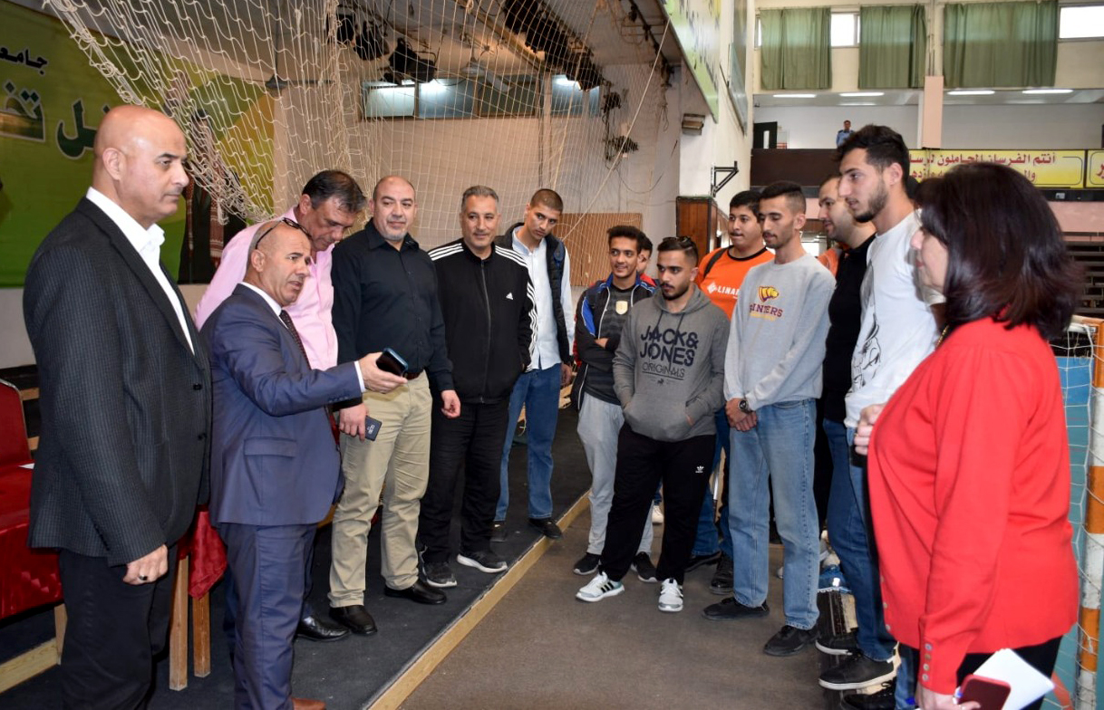 عودة الأندية الطلابية في اليرموك بعد توقفها بسبب كورونا