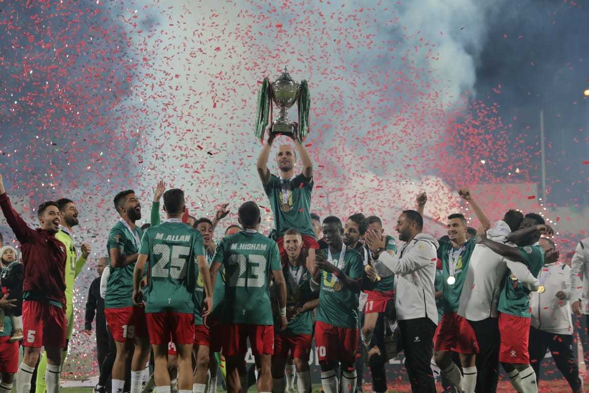 الوحدات بطلا لكأس الأردن 2022