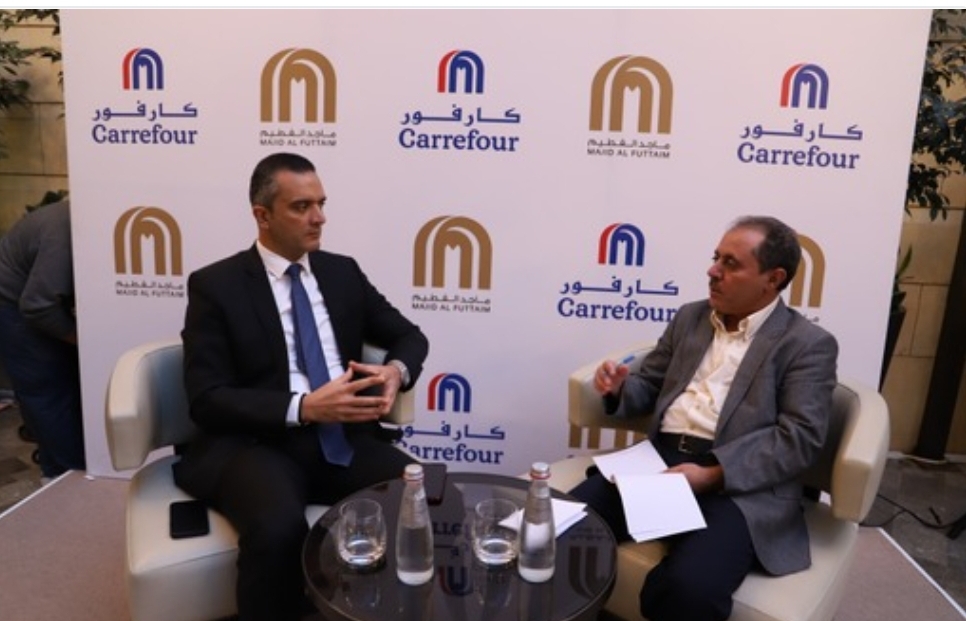 الرئيس التنفيذي لشركة ماجد الفطيم: بيئة الأعمال الأردنية جاذبة للاستثمار الأجنبي