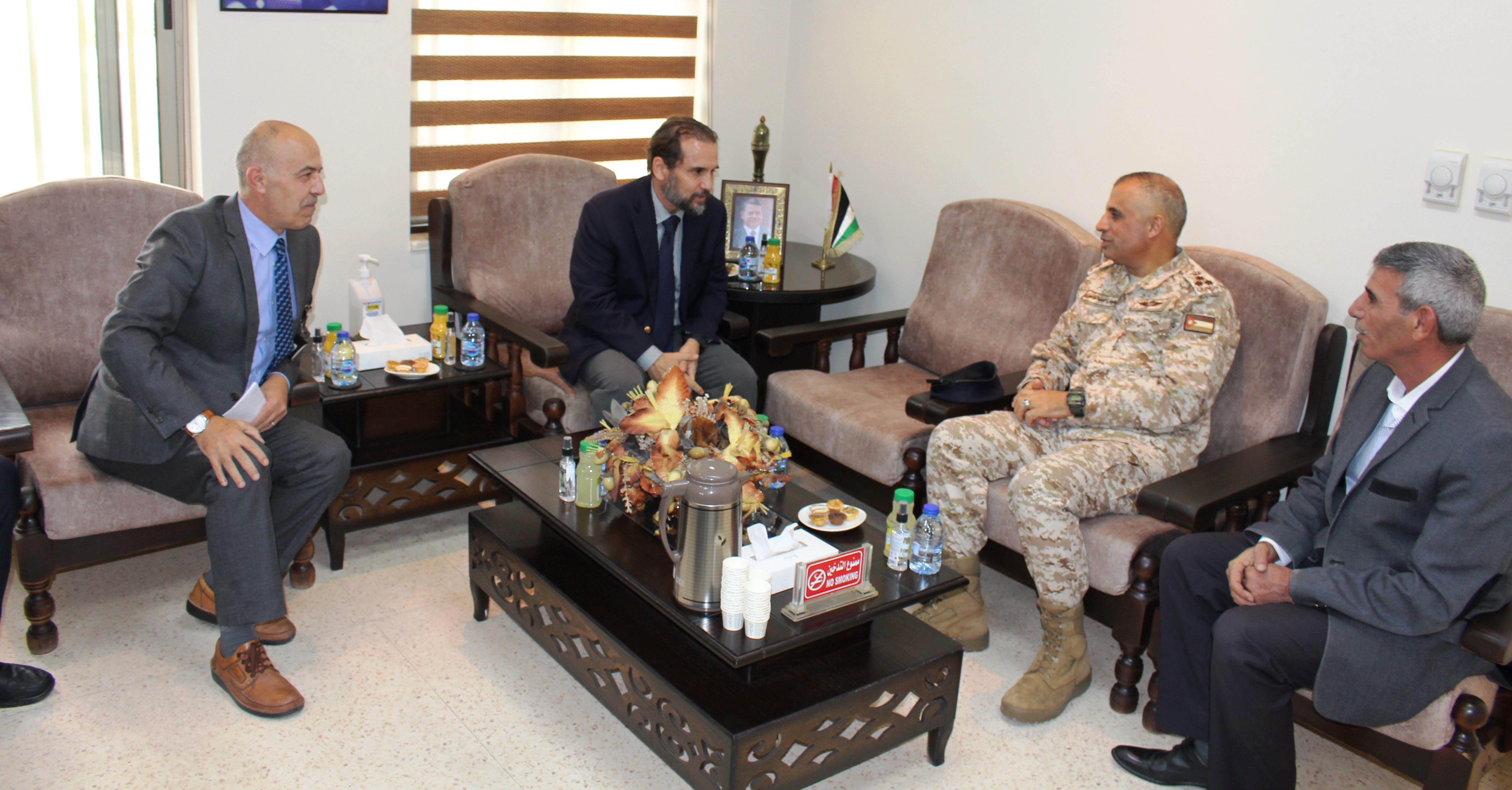 الهاشمية للمصابين العسكريين والوطنية للتشغيل والتدريب تبحثان التعاون المشترك