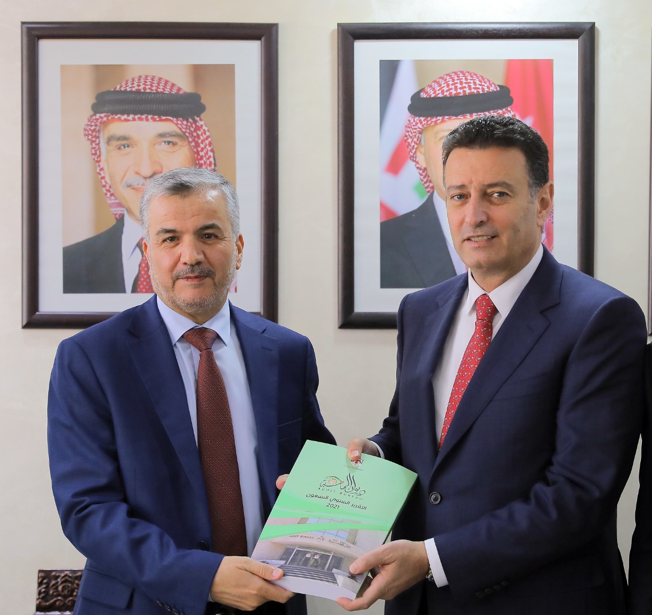 الصفدي يتسلم تقرير ديوان المحاسبة لعام 2021 ويلتقي أعضاء المحكمة الدستورية