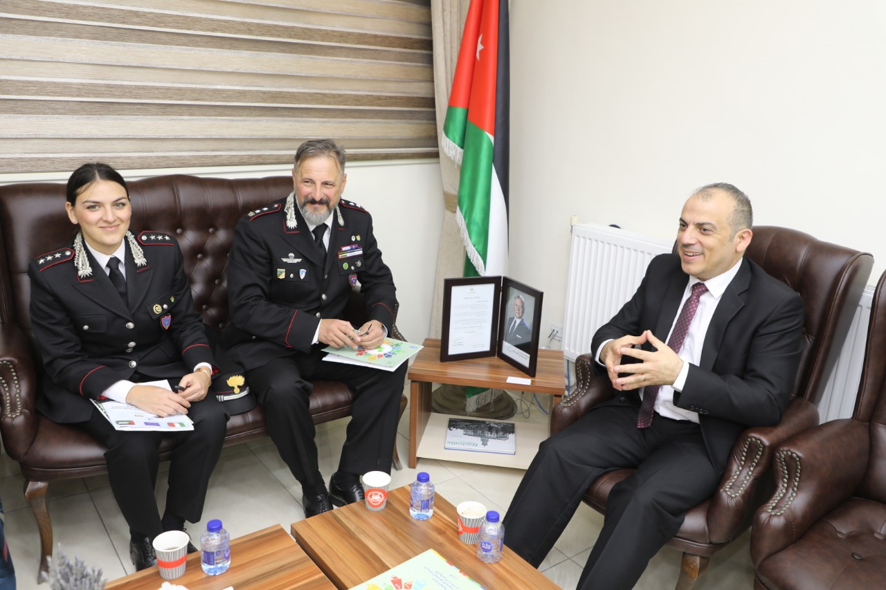 وفد إيطالي يطلع على تجربة مركز البحوث الزراعي في  إيجاد حلول لتحديات المناخ