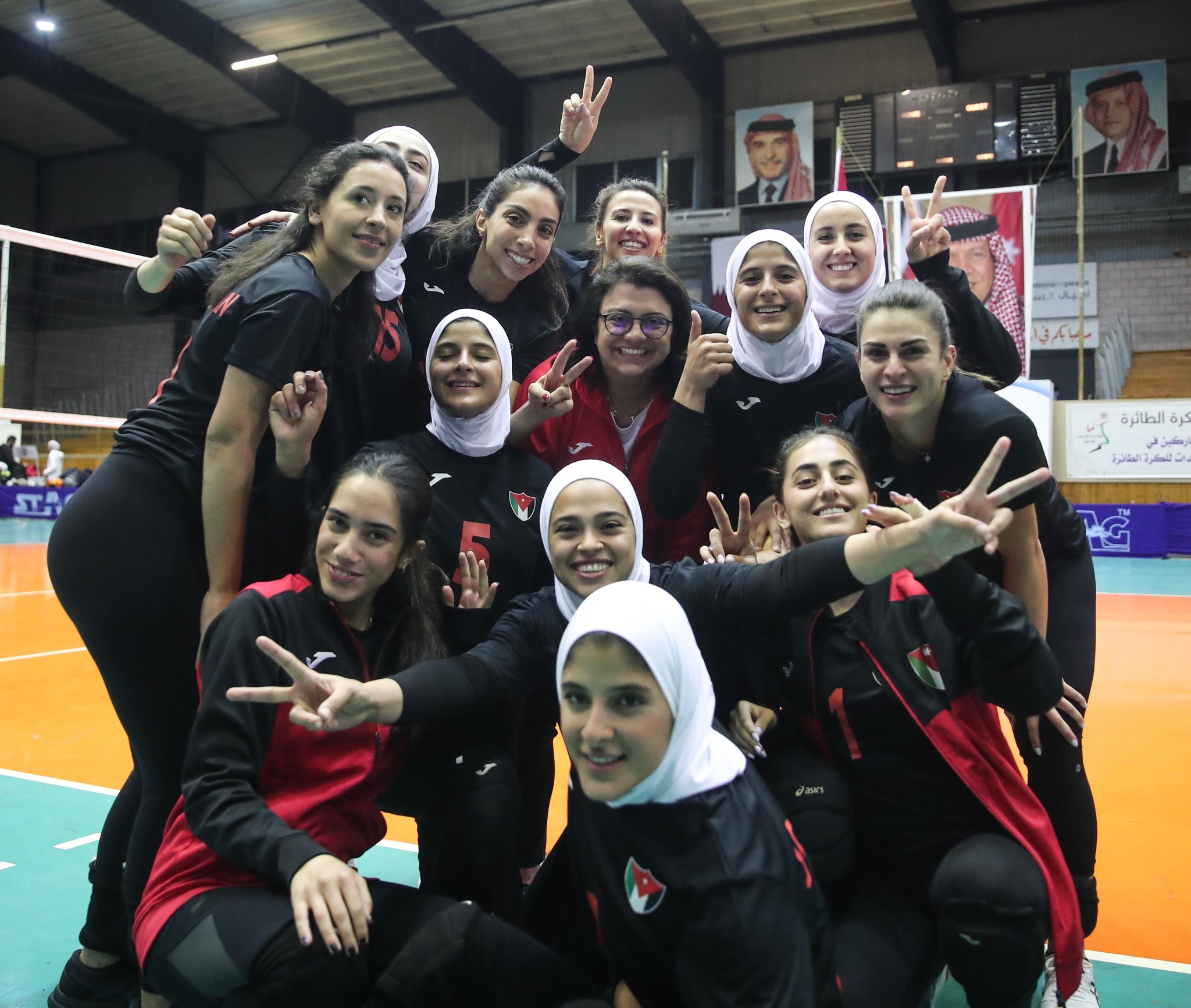 منتخب السيدات لكرة الطائرة يحقق ثاني انتصاراته بغرب آسيا