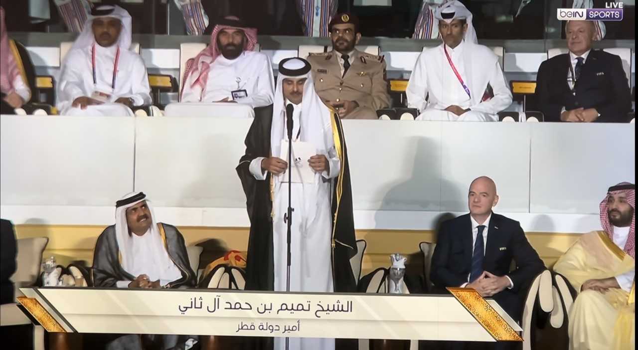 حفل افتتاح أسطوري لأول بطولة كأس عالم في دولة عربية