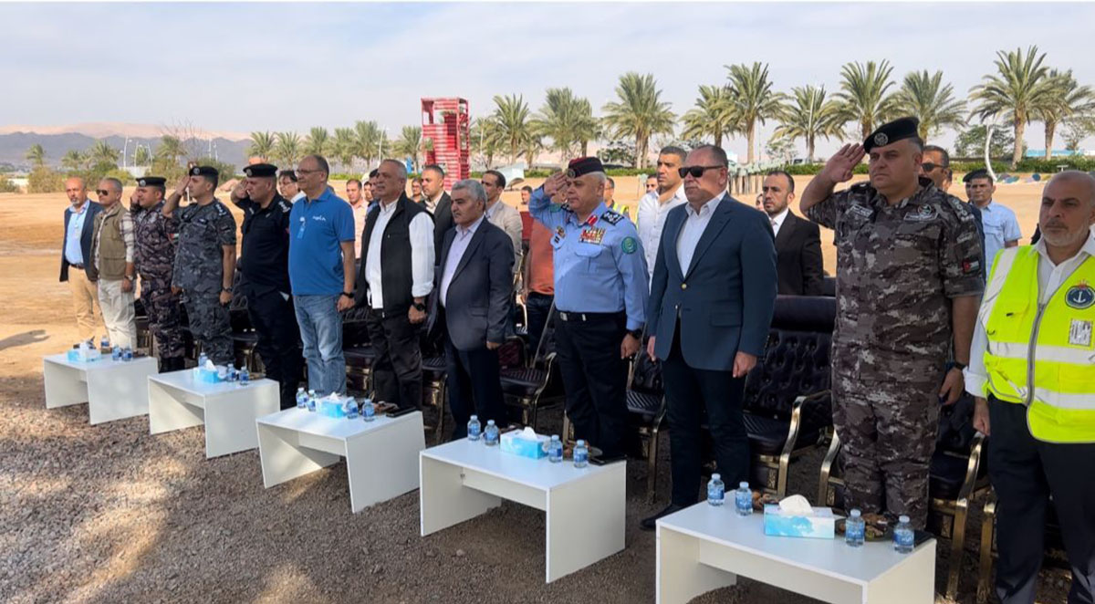 أيلة تجري تمارين لمكافحة الحريق والغرق وتلوث المياه في خليج العقبة