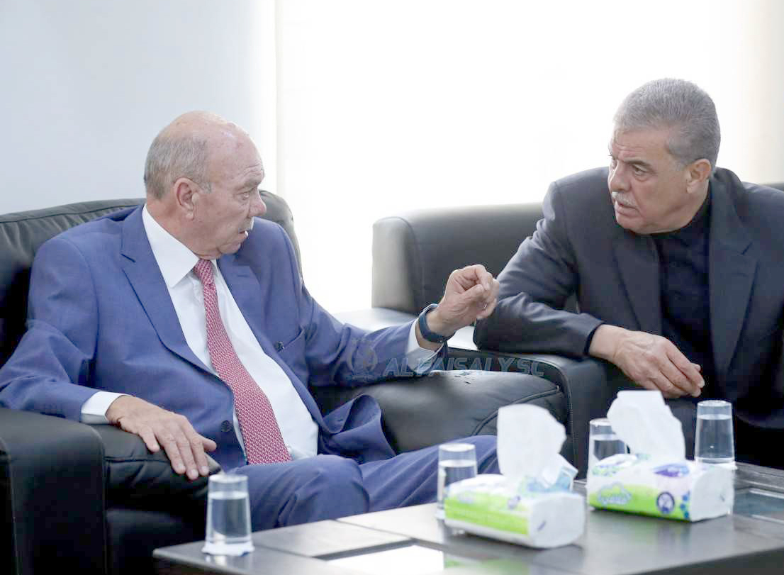 الفايز يهنئ الهيئة الإدارية الجديدة للنادي الفيصلي