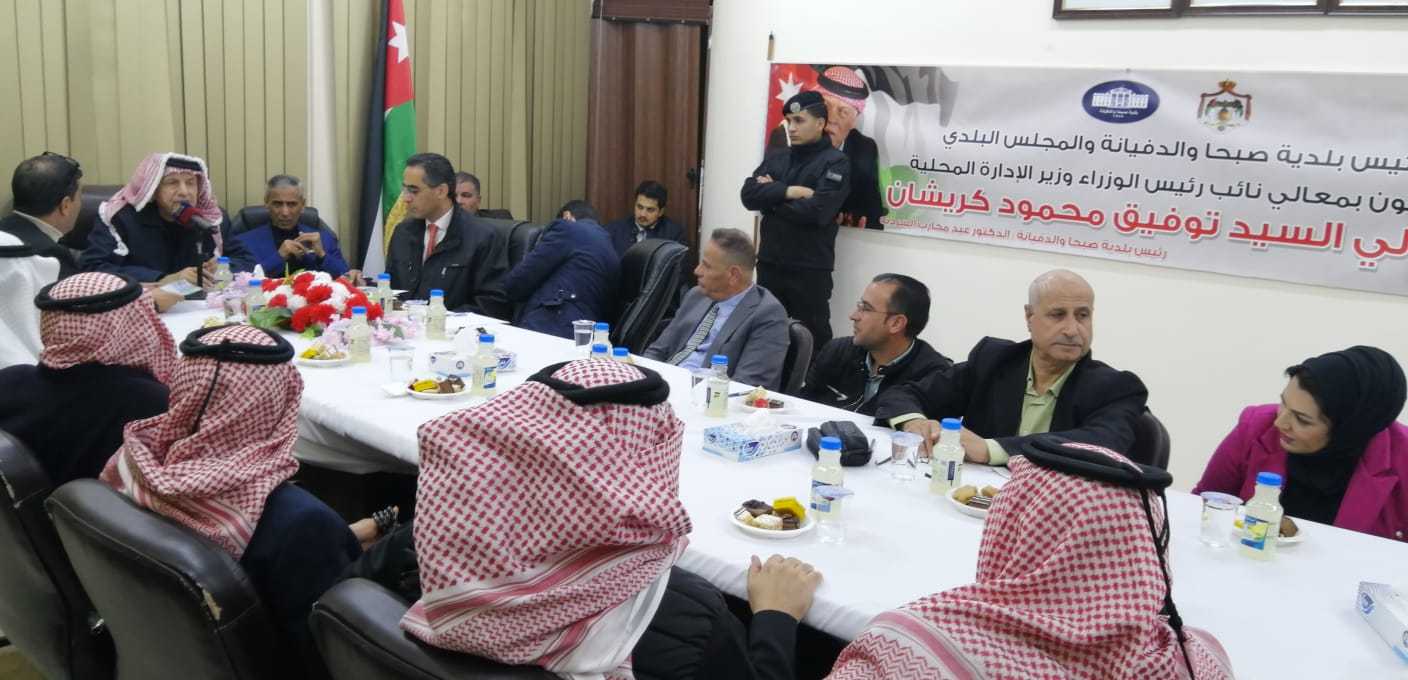 كريشان يتفقد عددا من بلديات البادية الشمالية الشرقية